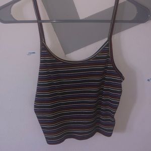 American eagle cropped tank top